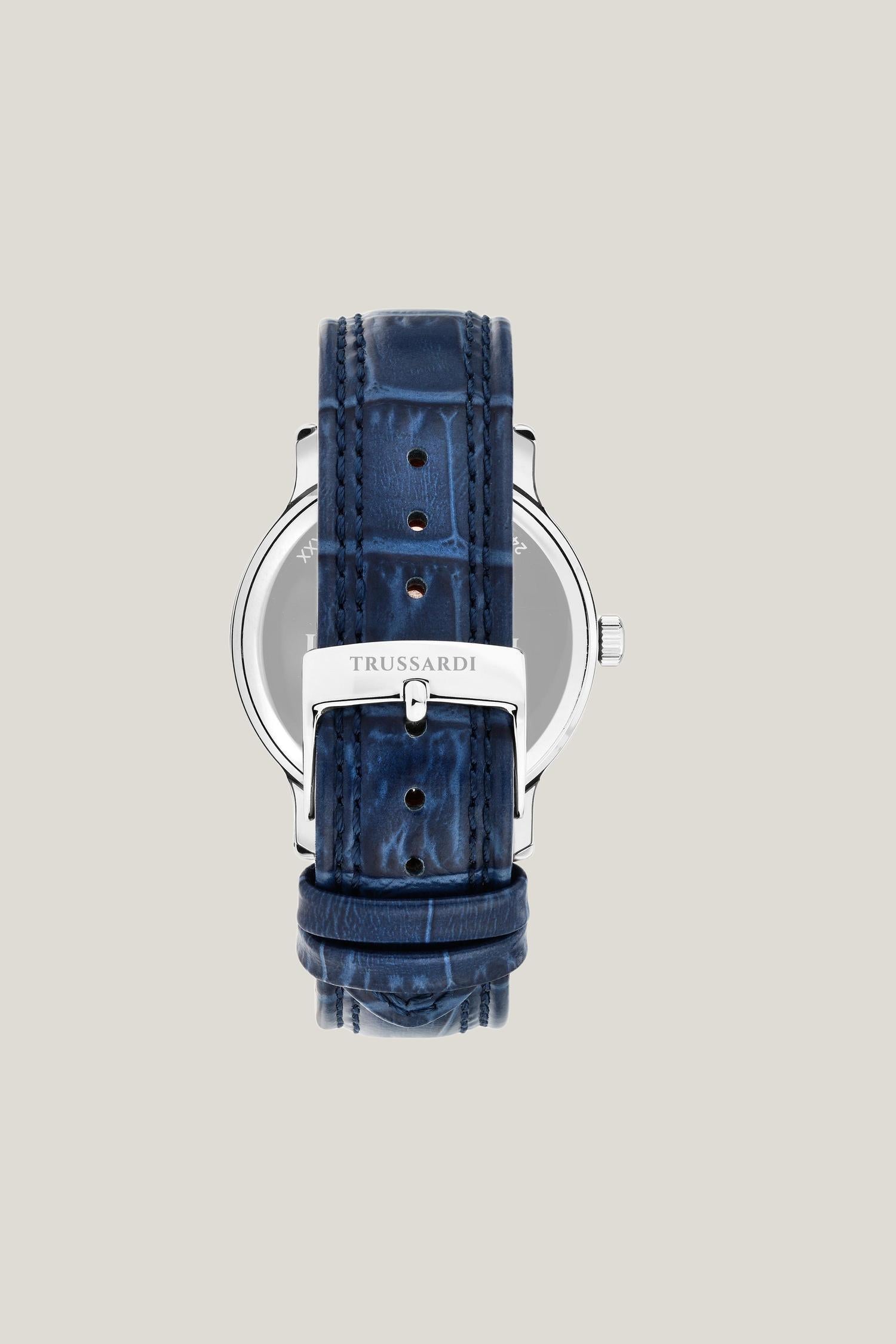 Orologio in acciaio e pelle 3|f537c852f381f62c4b60e3e43873f6f4bf4e3c90aa8f6f08c472c84cf51abbe2
