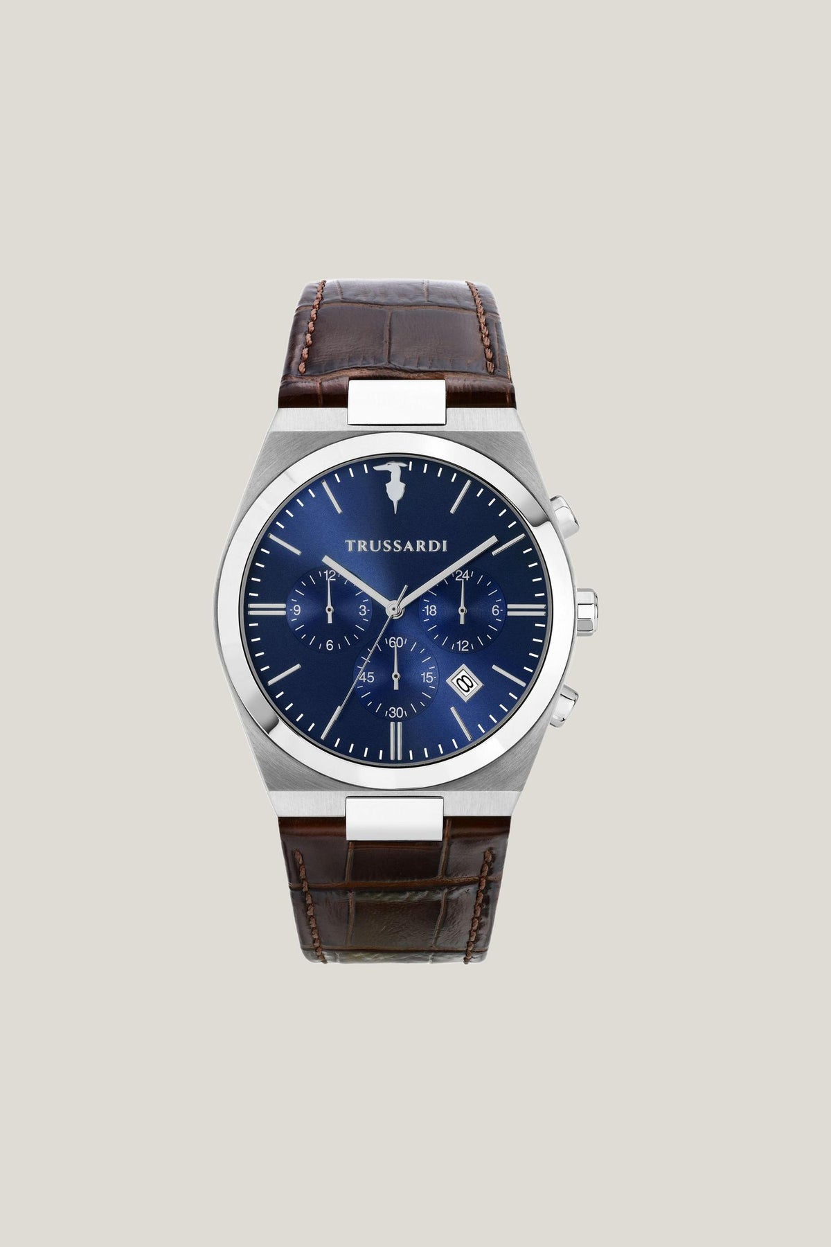Orologio in acciaio e pelle 1|e0f97ea707a0a8709ae3e221dca0ffc850acc5cc70e56bd5e4e47baa4c5d85d8