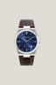 Orologio in acciaio e pelle 1