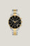 Bicolor stainless steel watch