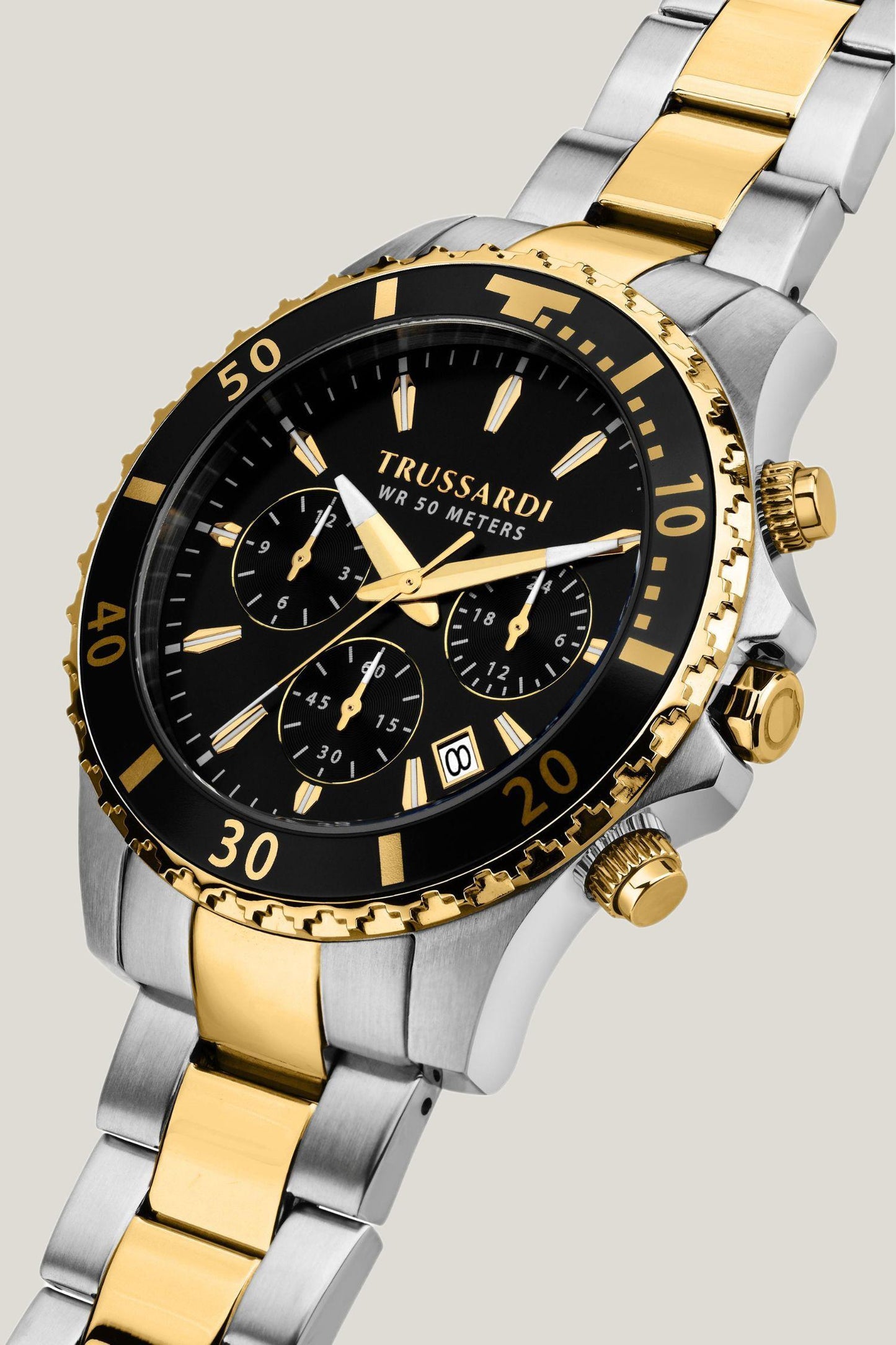 Orologio in acciaio bicolore 4|6dec8cd62997719f58b2ef8c0afe78d32b583403afbd1051df6614a935218975