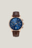 Orologio in acciaio e pelle 1