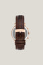 Orologio in acciaio e pelle 3