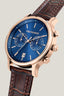 Orologio in acciaio e pelle 4