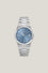 Silver-tone stainless steel watch