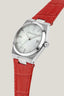Orologio in acciaio e pelle 4