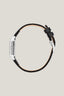 Orologio in acciaio e pelle 2