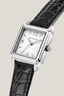Orologio in acciaio e pelle 4
