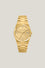 Gold-tone stainless steel watch