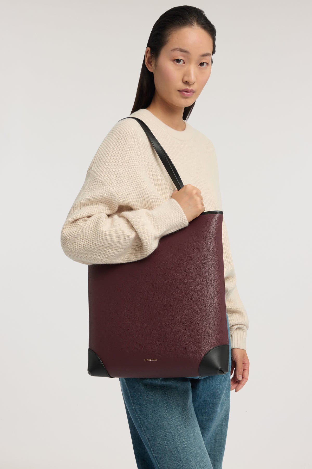 Borsa tote verticale Piazza 5|0fe91f066f4daa409ce213992af9f125f52fe33224a123572a9448adac12862e