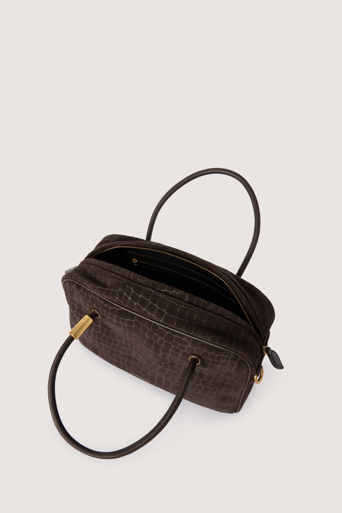 Bauletto Orbita in suede con stampa 2|60699a7442008dad236d0efc19954a1603fcf7ca8f7b4ffe2ebd663385b3e7c4