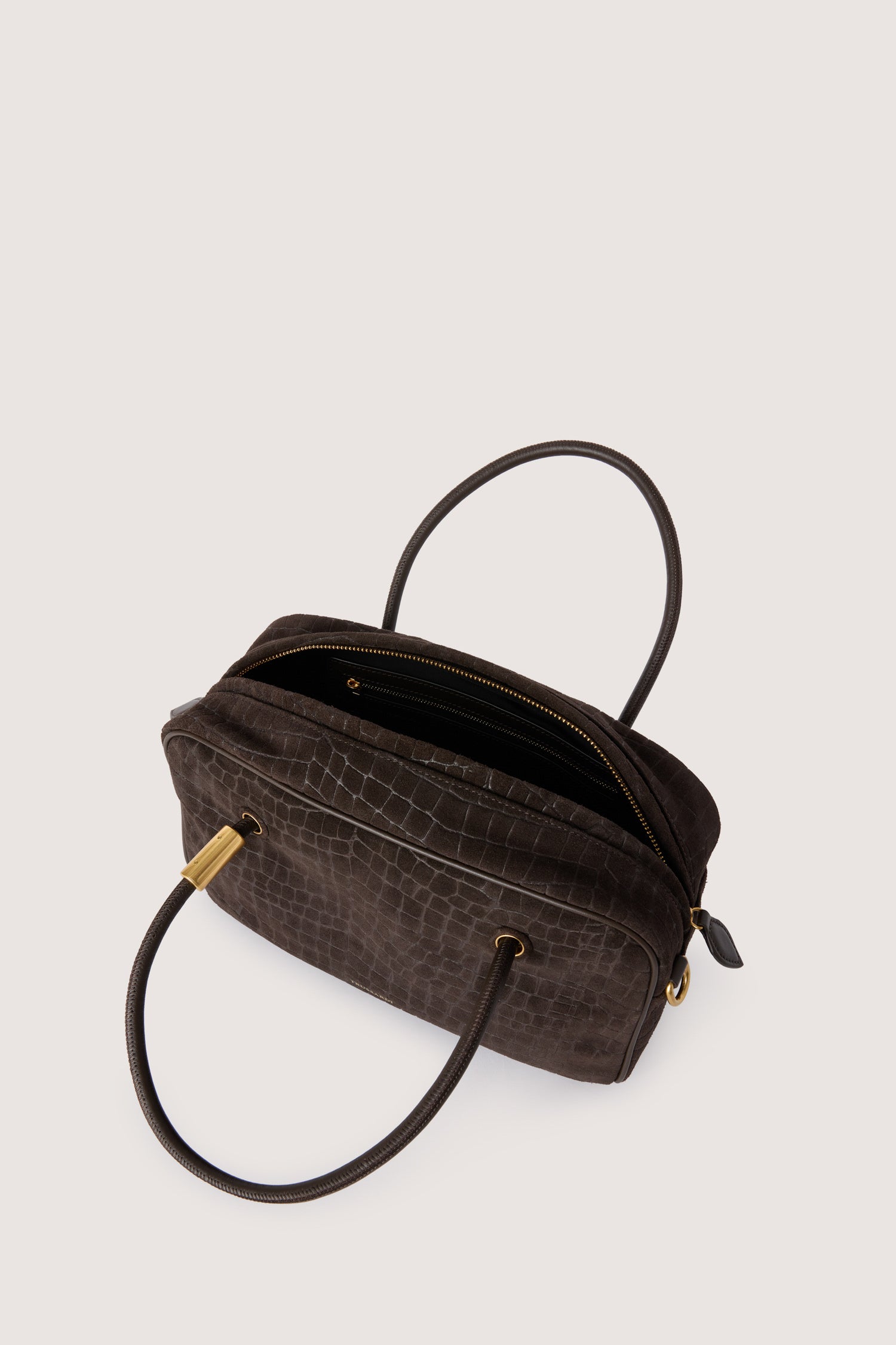 Bauletto Orbita in suede con stampa 2|60699a7442008dad236d0efc19954a1603fcf7ca8f7b4ffe2ebd663385b3e7c4