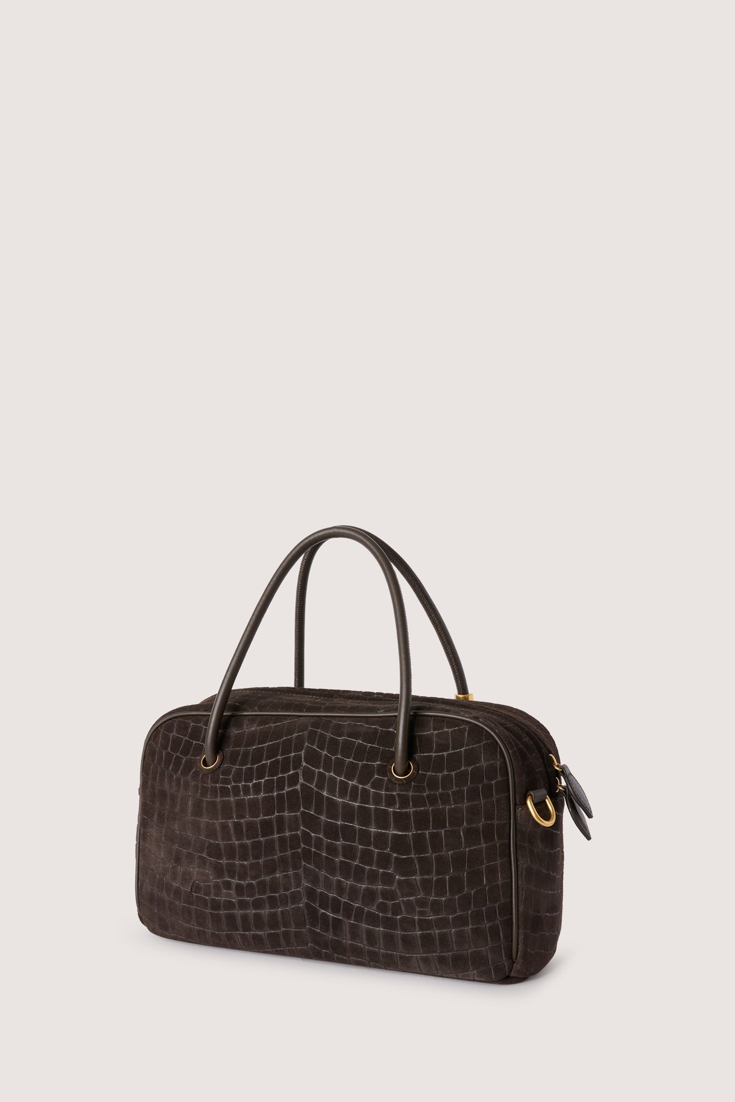 Bauletto Orbita in suede con stampa 3|877865a36617d6886d5028628e811645e924233e82f55721a1a7ae8b535942d0