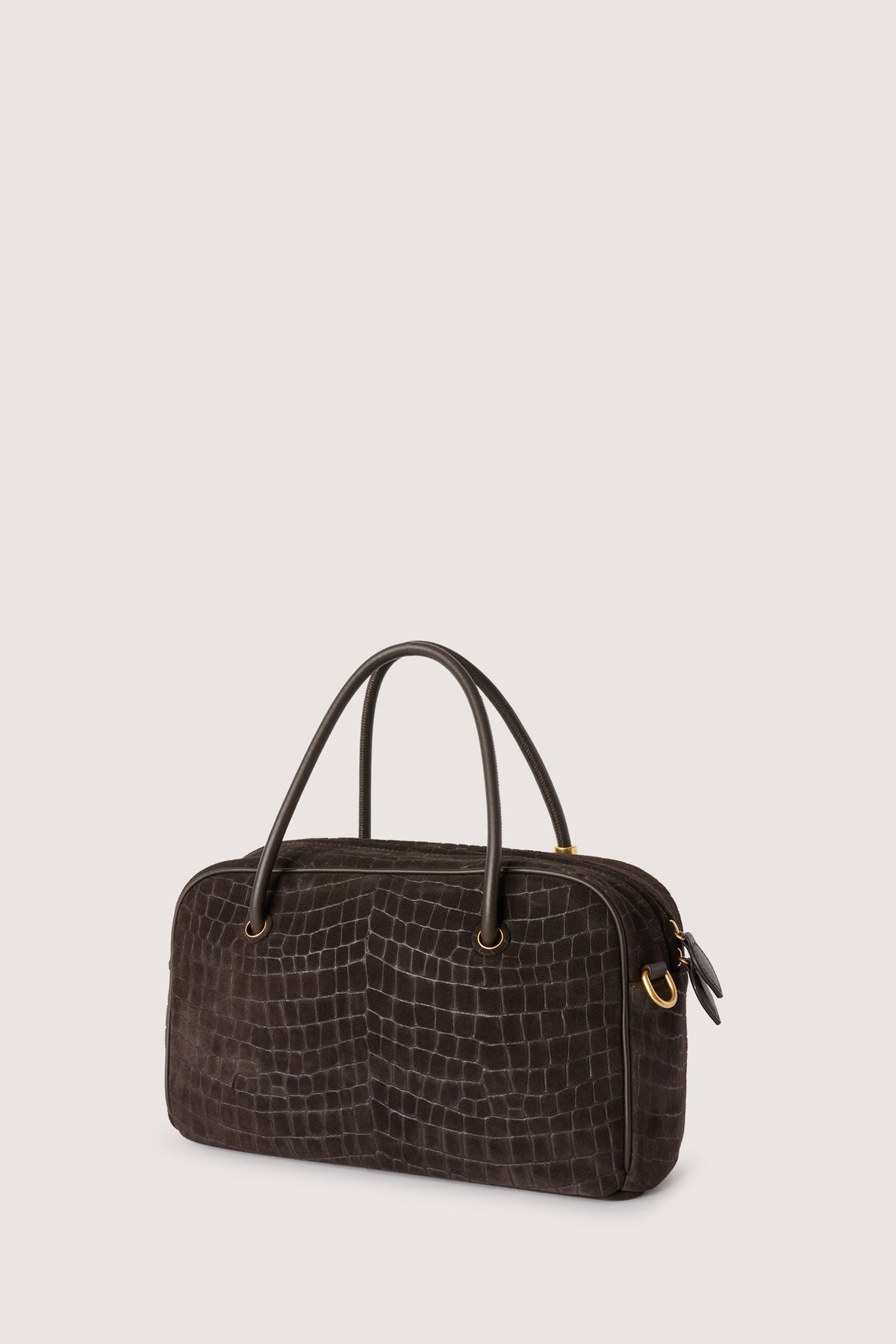 Bauletto Orbita in suede con stampa 3|877865a36617d6886d5028628e811645e924233e82f55721a1a7ae8b535942d0