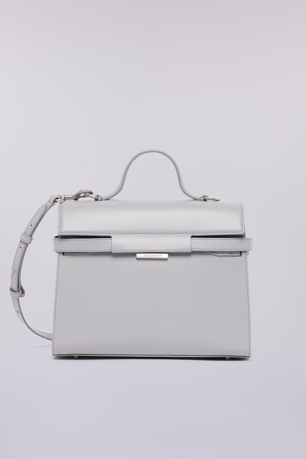 Medium Attimo leather handbag – Trussardi