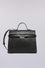 Medium Attimo crocodile-embossed leather handbag
