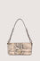Cameo shoulder bag with python leather print