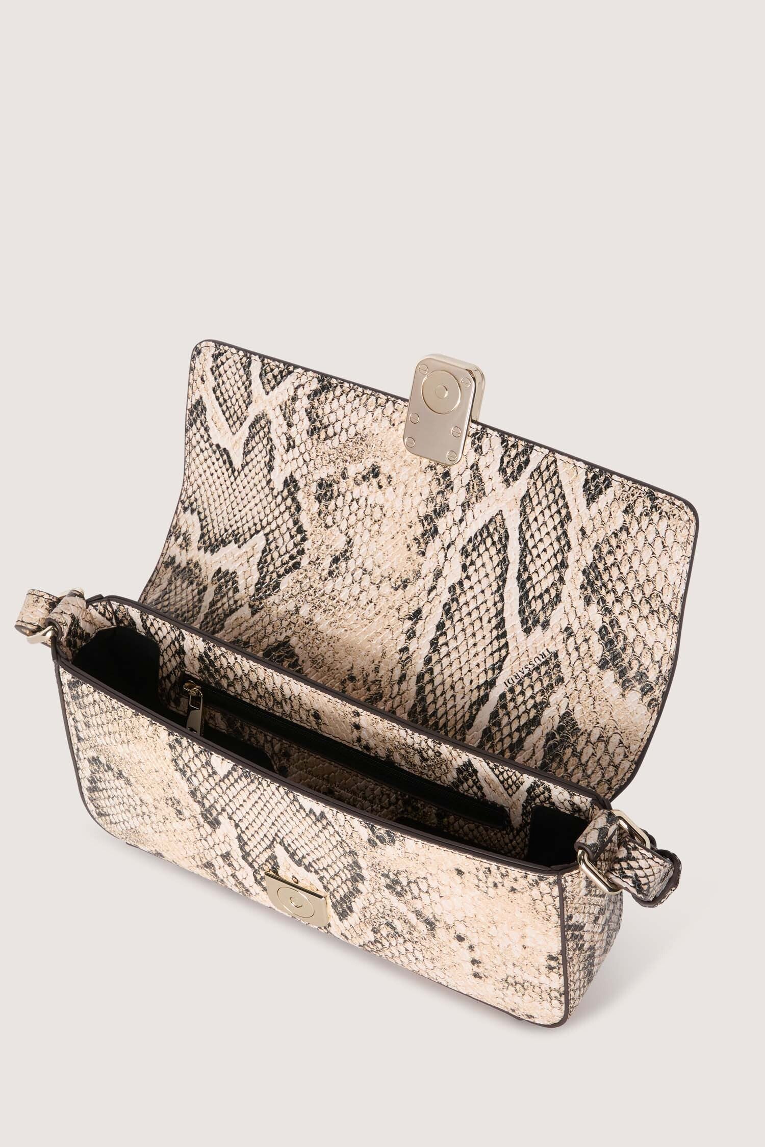 Borsa a spalla Cameo con stampa in pelle pitonata 1|c9409da11d429f5fb11985531520af11909da82acb955975011163a3174498a4