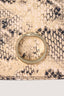 Borsa a tracolla Iggy piccola in pelle con stampa 1