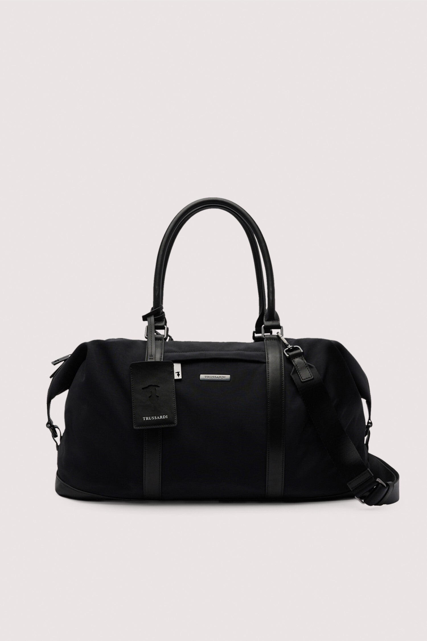 Borsone Travel in nylon e pelle 1|25b3fe0720faf27682e5d322777616383fd180f026b2327d883f5e89ebe6e4f7