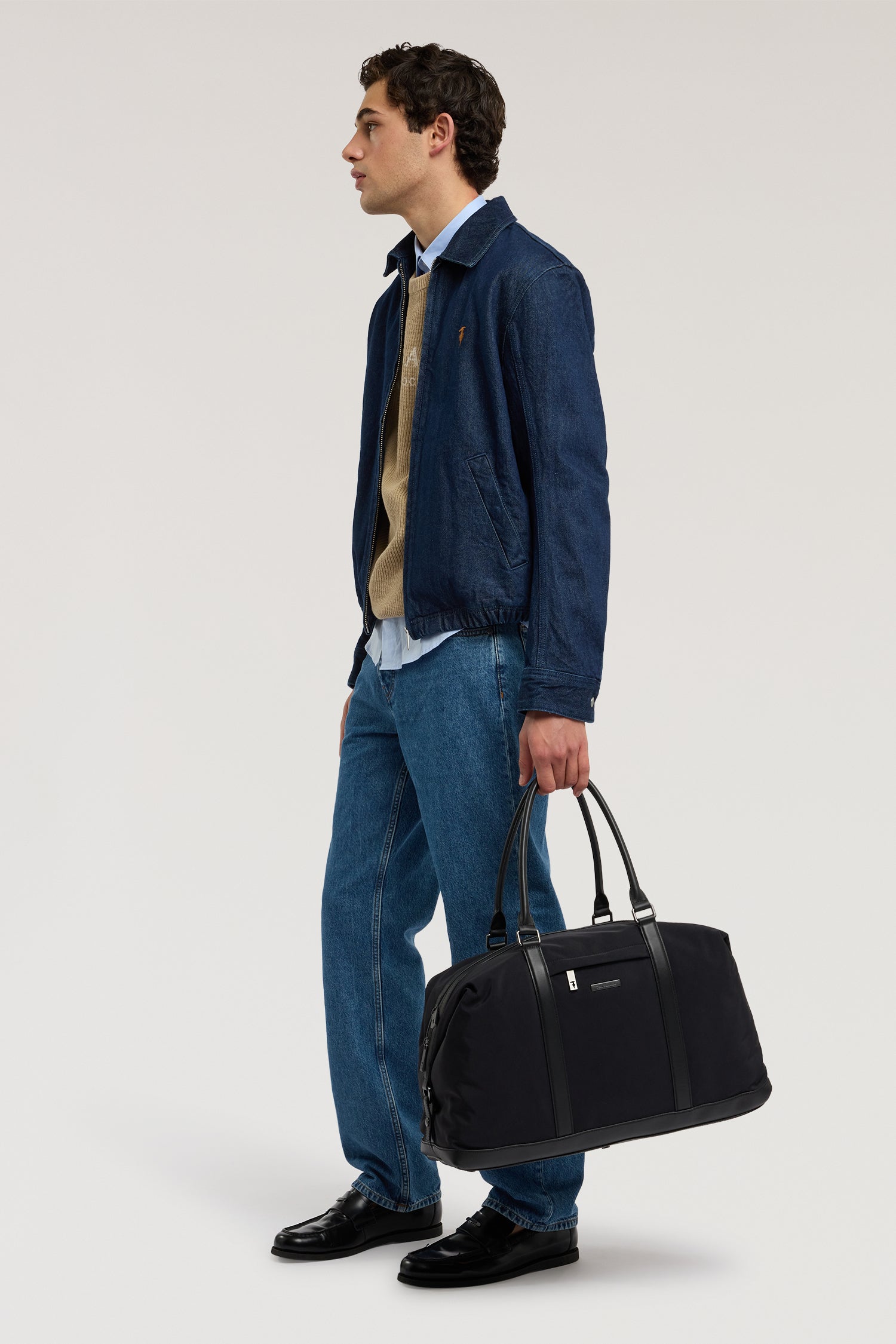 Borsone Travel in nylon e pelle 5|ae3f878e2ca23a2216cece2804f7e664ac434bdc4d8c754a59976a335731eb65