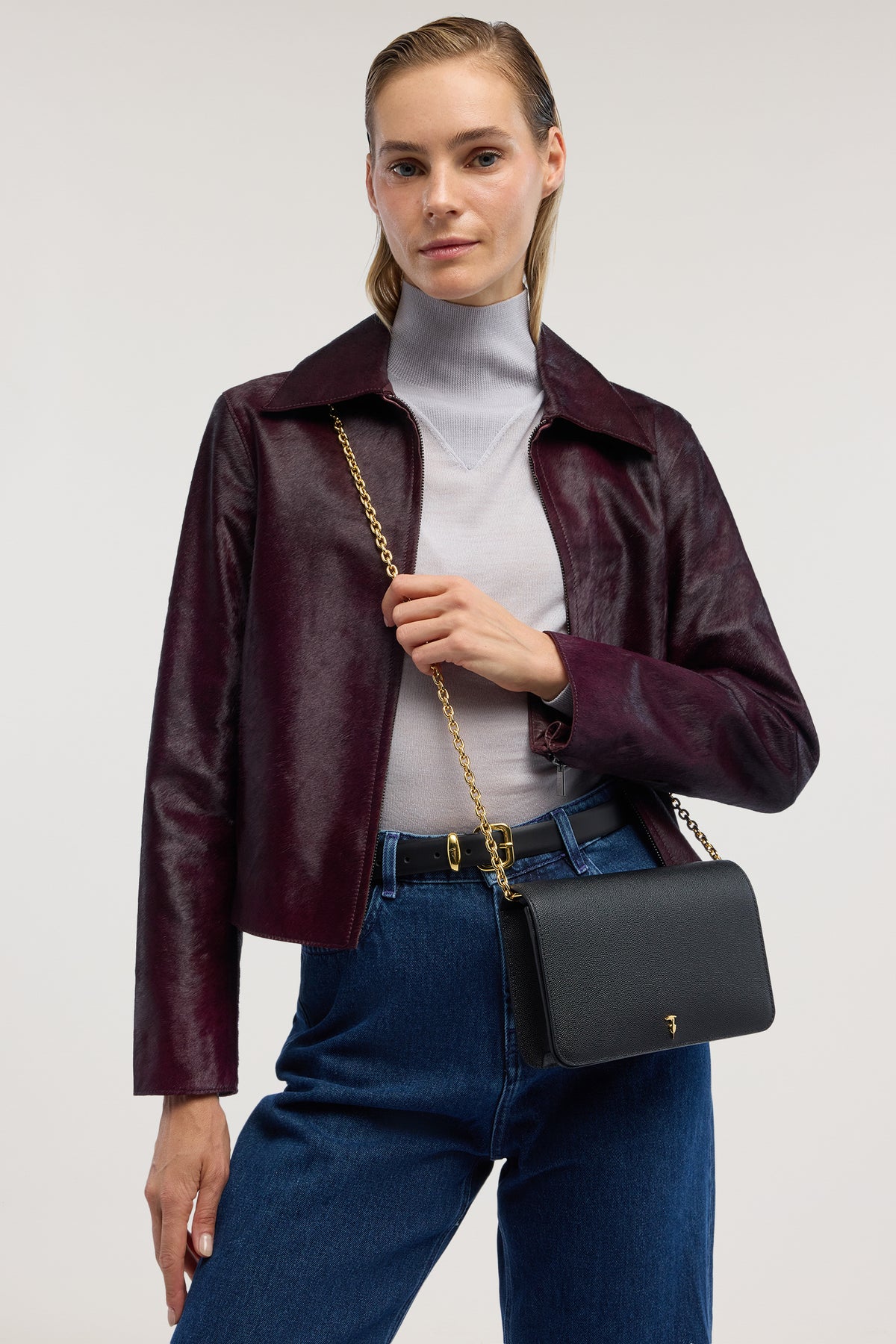 Borsa a tracolla Cameo con patta in pelle 5|2498c1d2848c55b3eb6d1bc7e664f0c75ddf9b8d3f5b5ea5d0519d2679ffe1eb