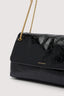 Borsa a tracolla Orbita media con catena in pelle 3