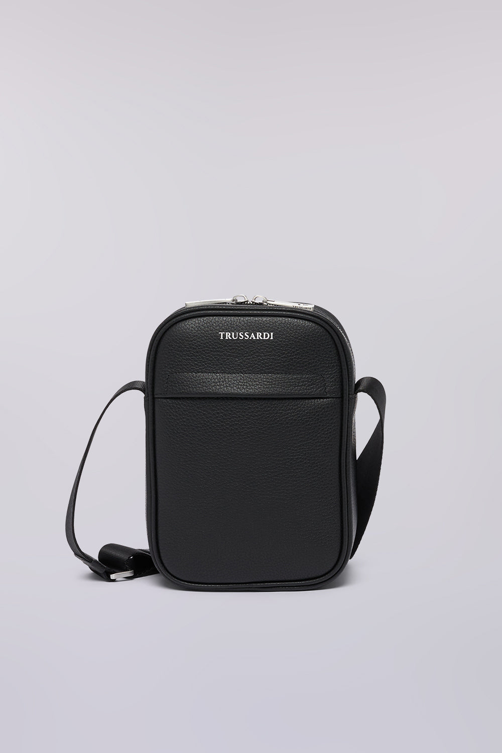 Small Office reporter pebbled leather bag – Trussardi display picture 1