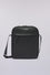 Medium-sized messenger bag in grained leather