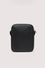 Medium-sized messenger bag in grained leather