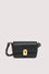 Mini shoulder bag in leather