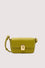 Mini shoulder bag in leather