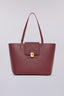 Borsa shopping Cameo in pelle grana riso 1
