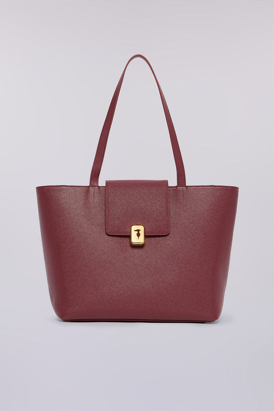 Borsa shopping Cameo in pelle grana riso 1|e8c8b474d2634b7c3a69199748cd373720b15ab376abe445e93e96ffee7f6a32