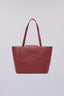 Borsa shopping Cameo in pelle grana riso 5