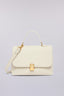 Borsa a mano Cameo in pelle grana riso 4