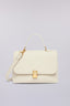 Borsa a mano Cameo in pelle grana riso 1