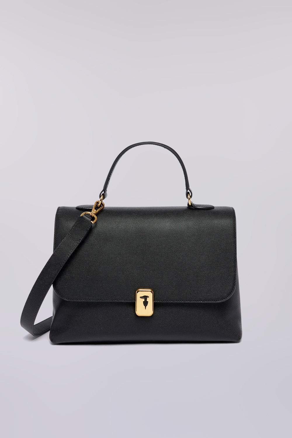 Borsa a mano Cameo in pelle grana riso 1|82a64f7df7ac53db60d17eb85cd58eda759c3638796a3bd7fb11f5e4580a68b7