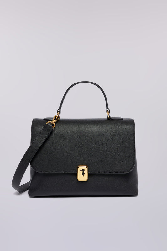 Borsa a mano Cameo in pelle grana riso 1|82a64f7df7ac53db60d17eb85cd58eda759c3638796a3bd7fb11f5e4580a68b7