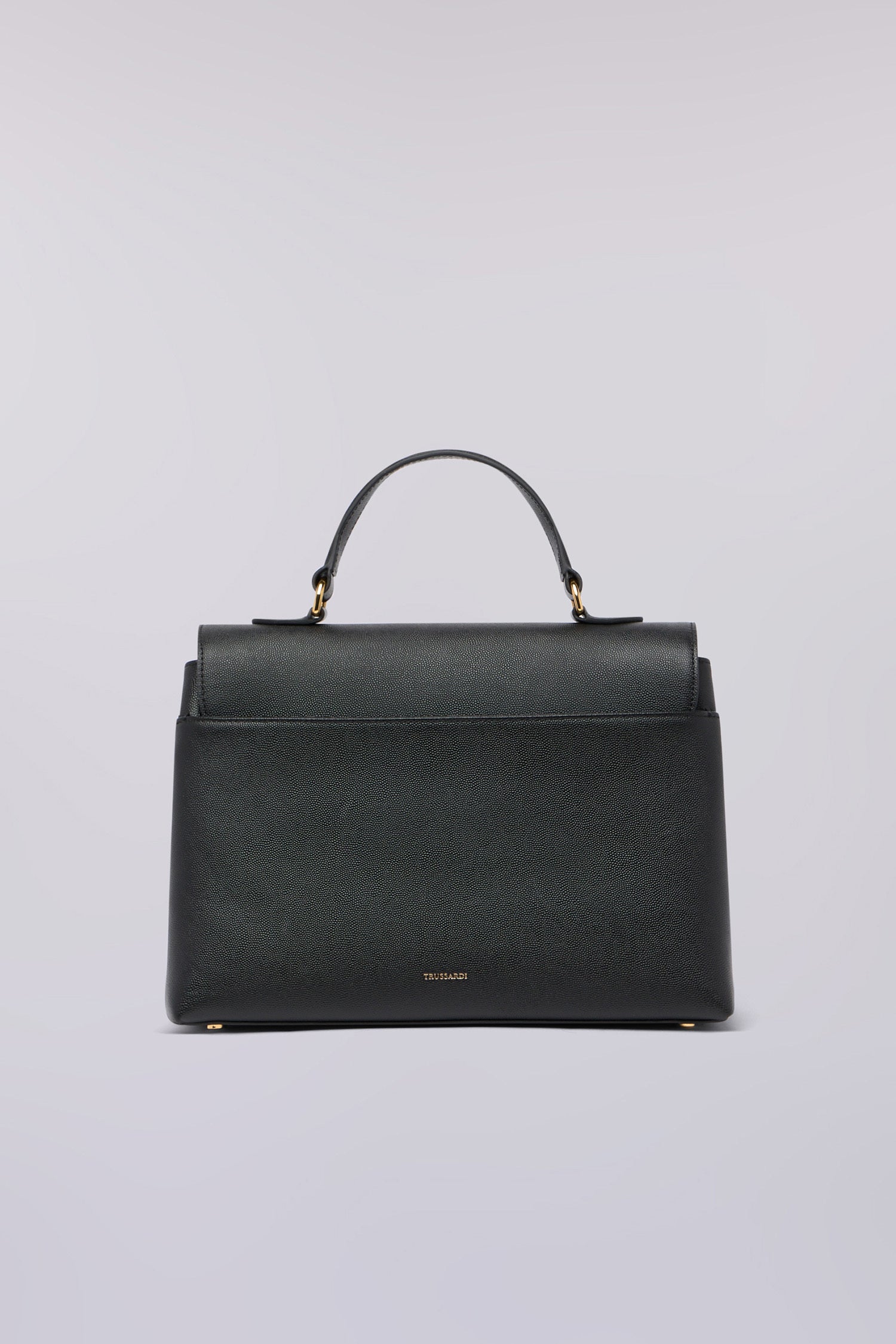 Cameo rice-grain leather handbag – Trussardi