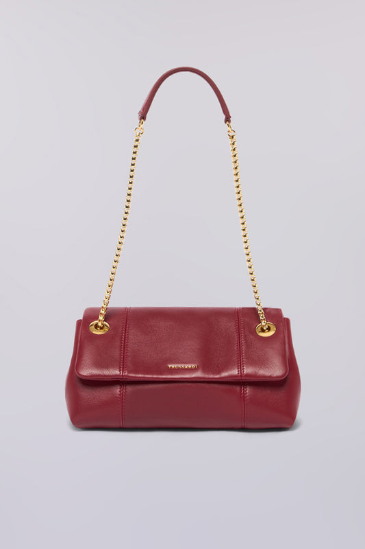 Borsa a tracolla Orbita mini in nappa con catena  1|2bee89f04d7373446fb9f16d846eef7581b3e68a52491b32ff4fa7eb9ea97bb9