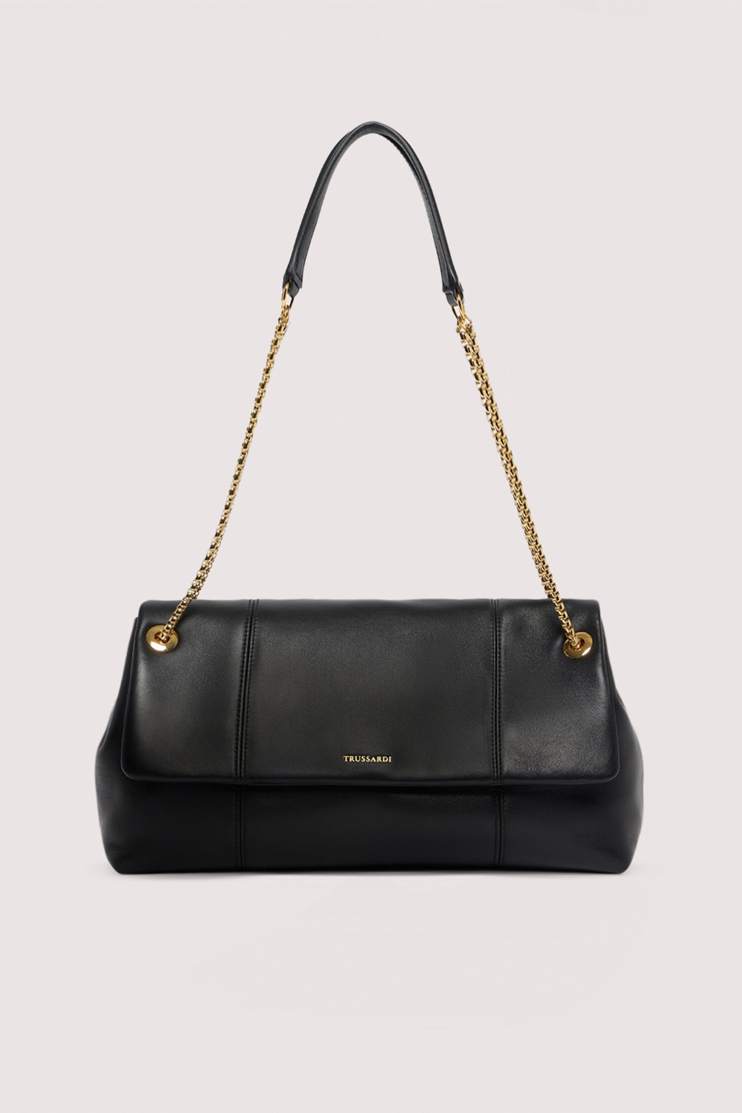 Borsa a tracolla Orbita media con catena in nappa 1|00aaa795e72b0c36fd29ad094c924400f78eebb73a5cee0015c43ebb3ee8216c