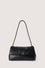 Orbita medium shoulder bag in crinkled leather