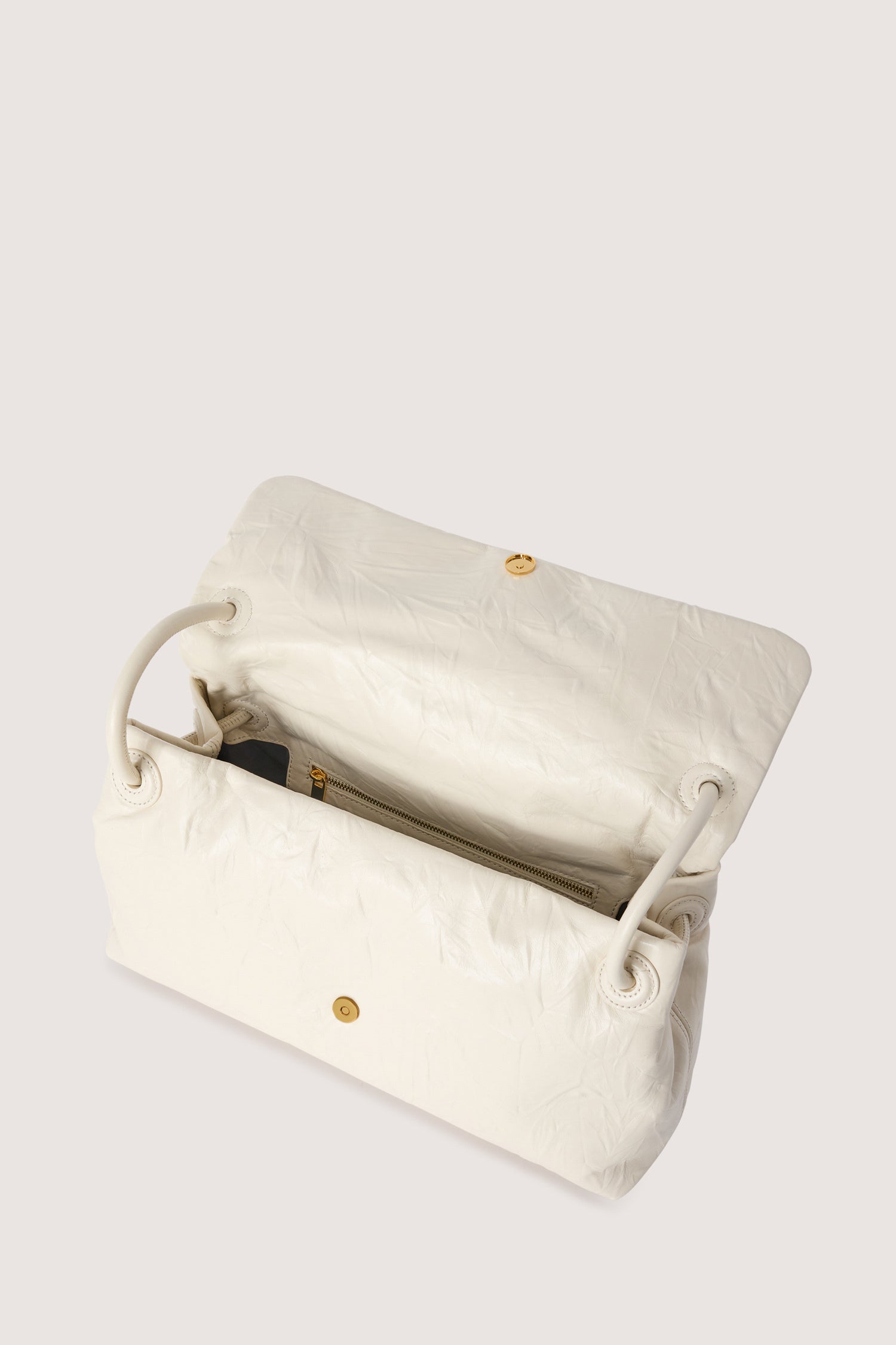 Borsa a tracolla Orbita media in pelle stropicciata 5|090e8868119829c015872077d4aac6771a98fc7c86bb0920ba9246ed0dc37f64