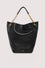 Orbit shoulder bag with chain in lambskin