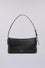 Gentle nappa leather baguette bag