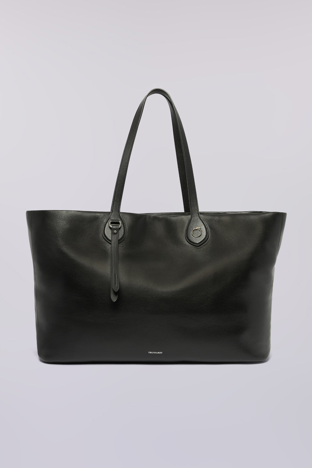 Borsa tote Gentle orizzontale in nappa 1|904075d86e8a48fd03546fe00367a33c6441d45a0f9826f18fa319dd10b44086