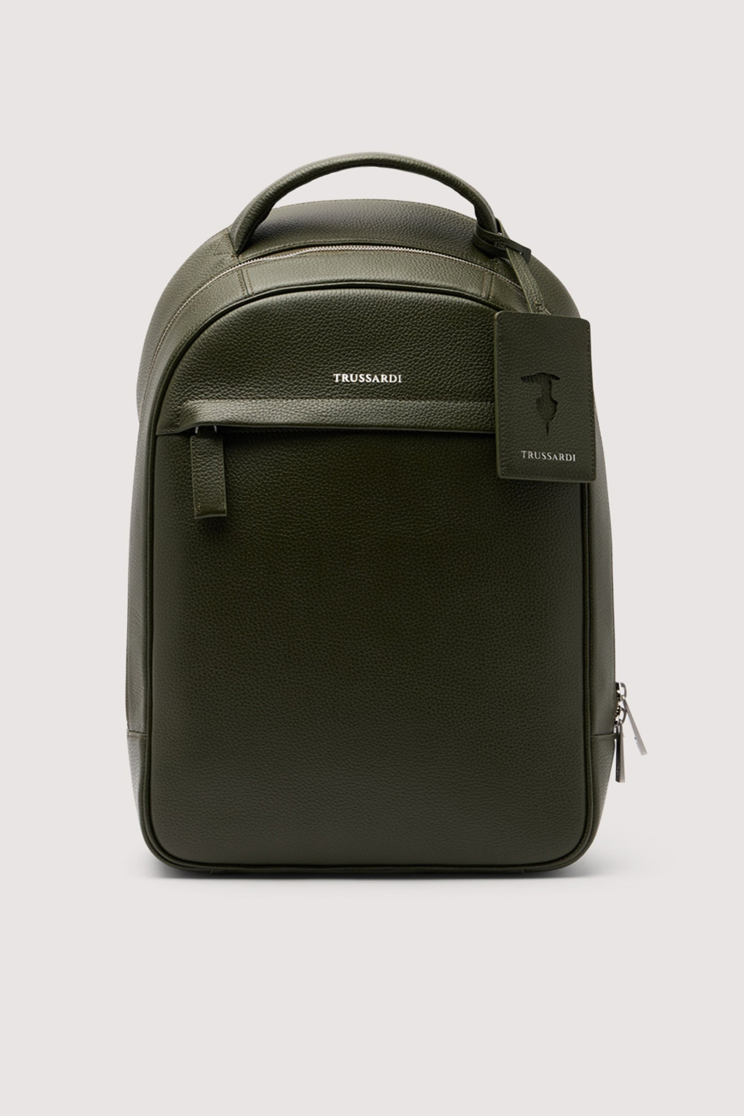 Zaino Office compatto in pelle martellata 1|bf7767598f59aaf045c00a904963975c18621d2e9e204423e0aa8927793c36dd