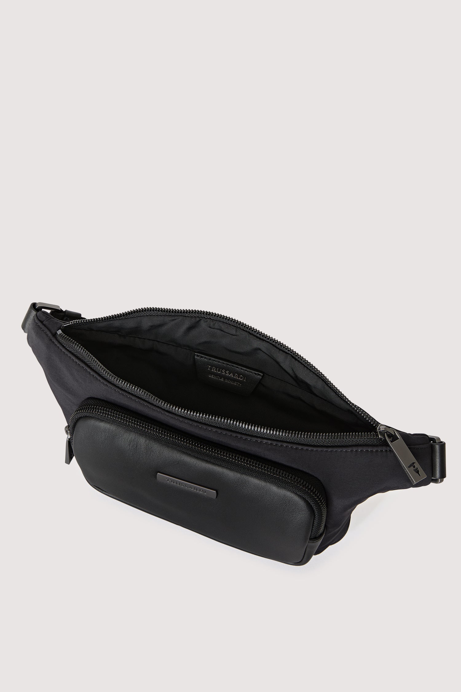 Marsupio Travel in nylon e pelle 5|045b129ad3f2c46b4fb627fdd301d755b76650fd99057d46e038a2980f0d153e