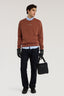 Borsa reporter Travel media in nylon e pelle 5